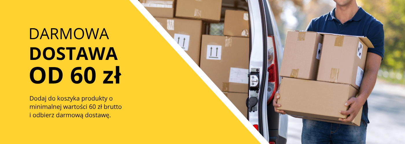 Darmowa Dostawa od 60 zł