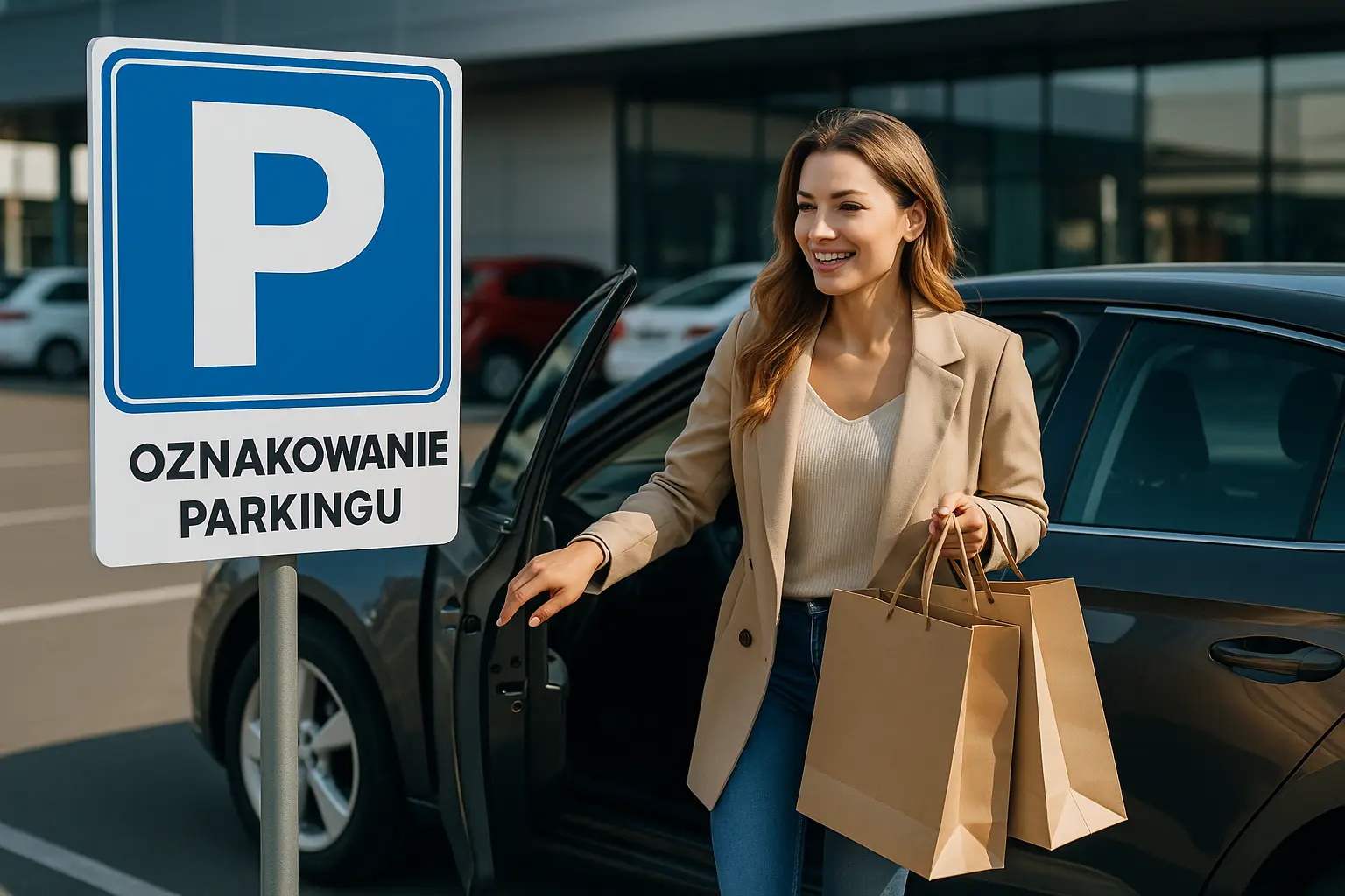 Oznakowanie parkingu
